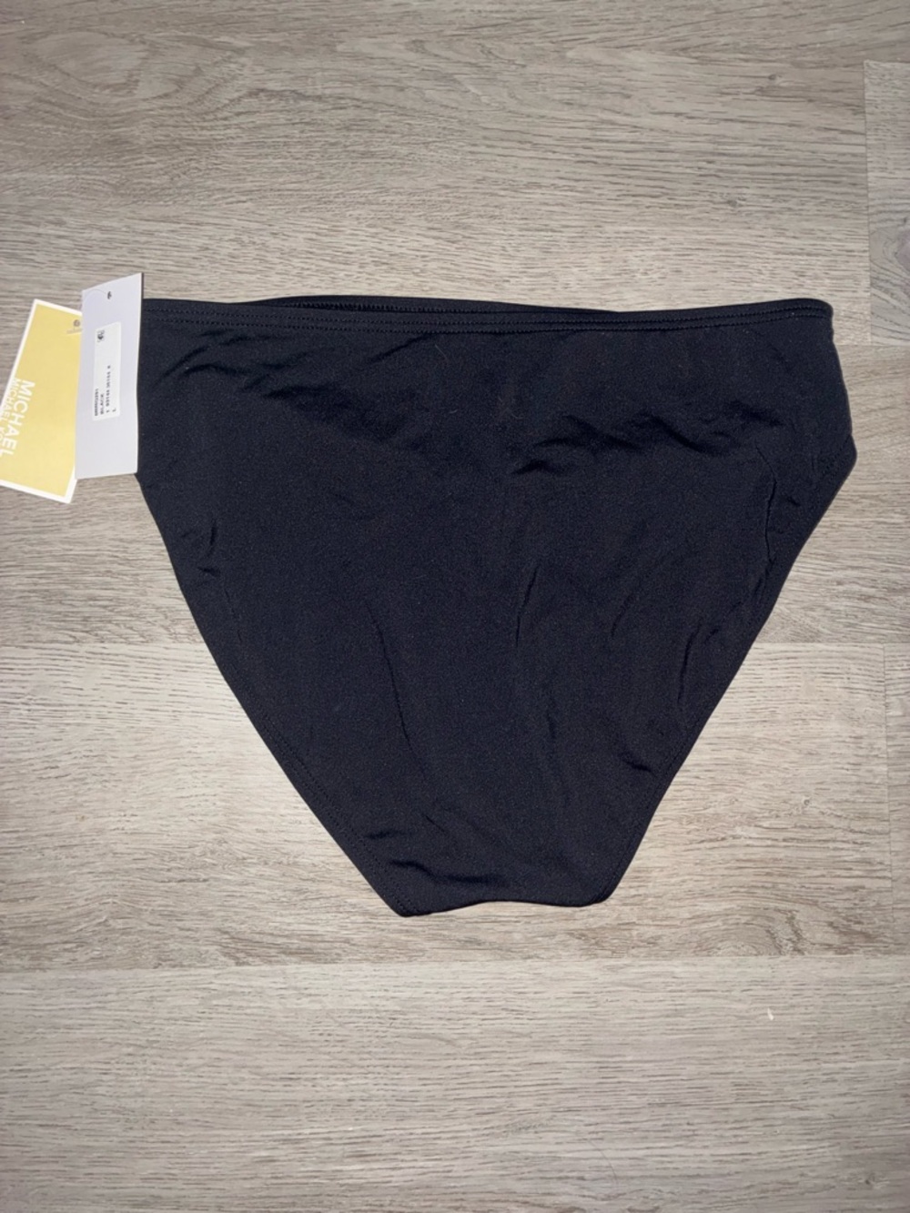 Michael Kors Black Bikini Bottom - Classic Solid